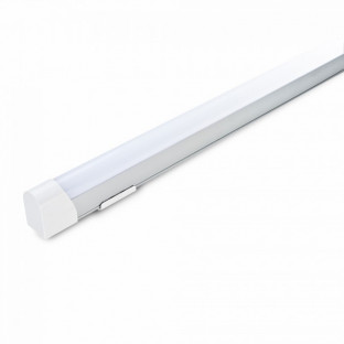LED Wandfitting - 20W, 60cm, Aluminumkörper, warmweiß - 1