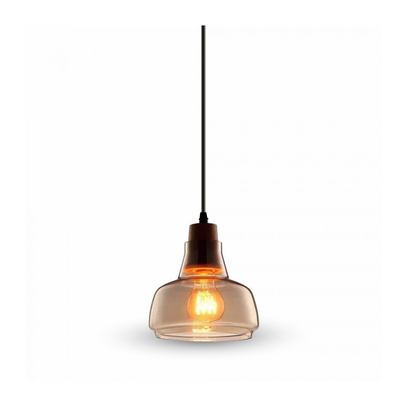 LED Glass Pendant, Vintage,Globe, Transparent, Ф300