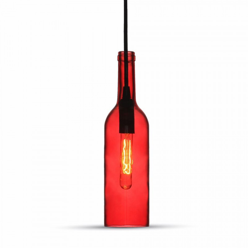 LED Modern pendant light , red cooper , sand grey, Ф200