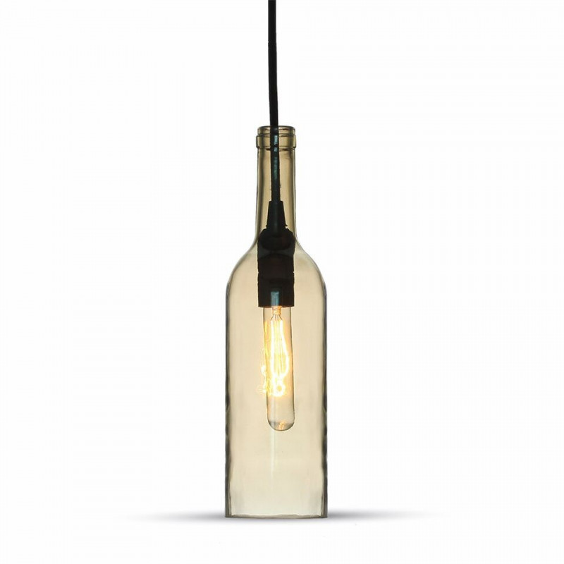 LED Modern pendant light , red cooper , sand grey, Ф200