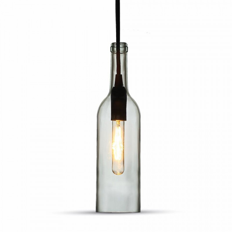 LED Modern pendant light , red cooper , sand grey, Ф200