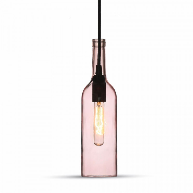 LED Modern pendant light , red cooper , sand grey, Ф200