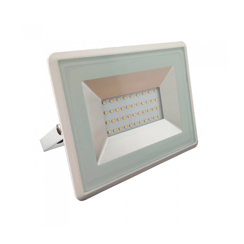 LED Floodlight Е series - 30W, White body, Day white light