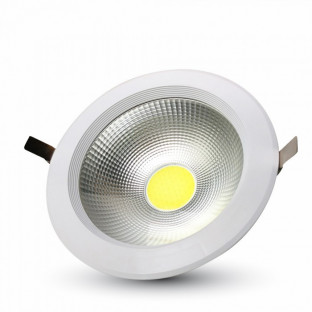LED COB Луна - 30W, Кръгла, А++ 120Lm/W, Дневна светлина