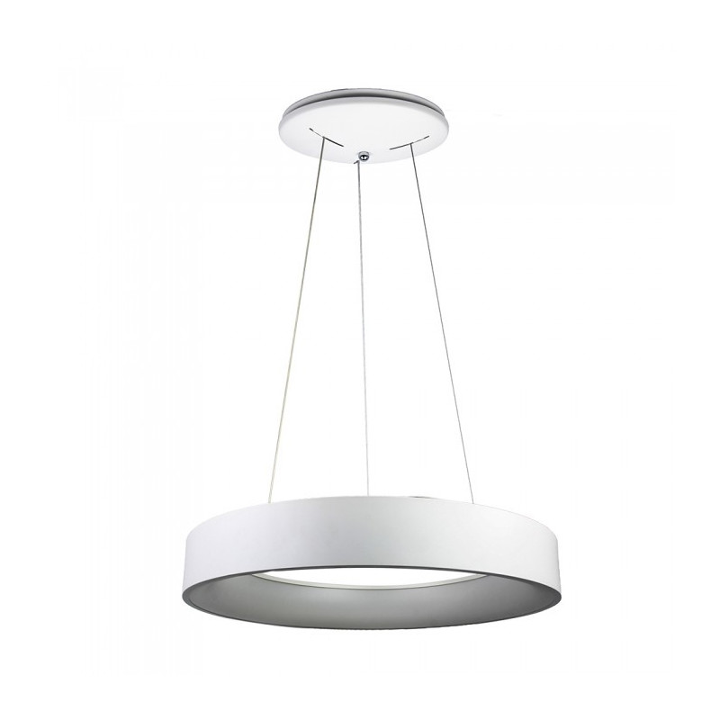 LED Surface Smooth Pendant - 30W, Dimmable, White