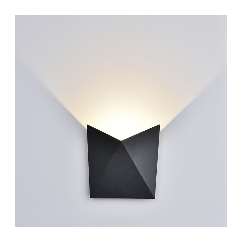 LED Wall light - 5W, Grey body, Day white light