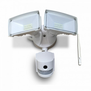 LED Fluter Kamera - 18W, WiFi, Bewegungsmelder, Weiß - 1